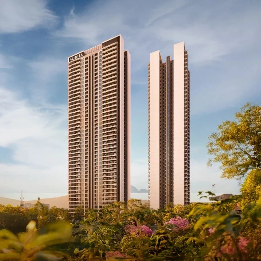 SOBHA Crescent daytime tower elevation