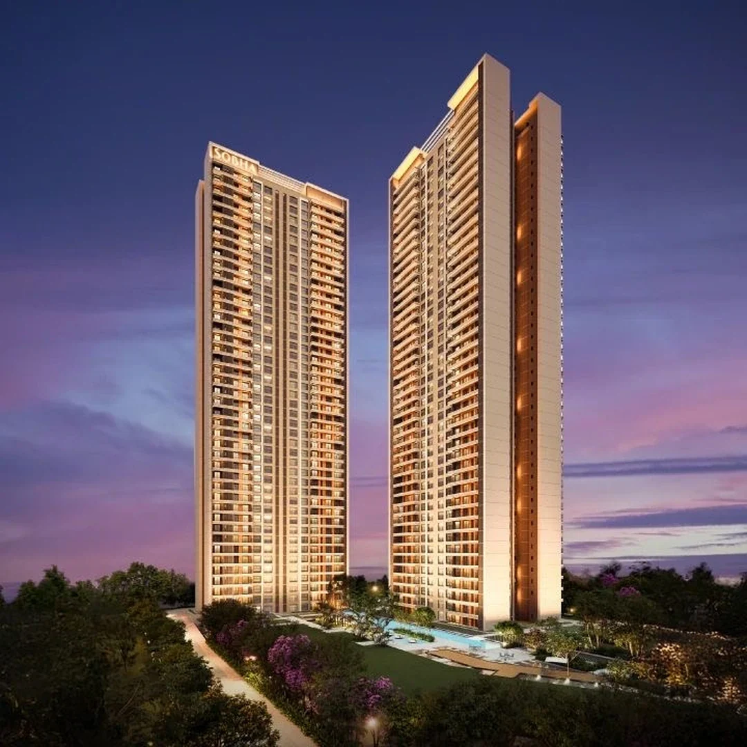 SOBHA Crescent evening elevation
