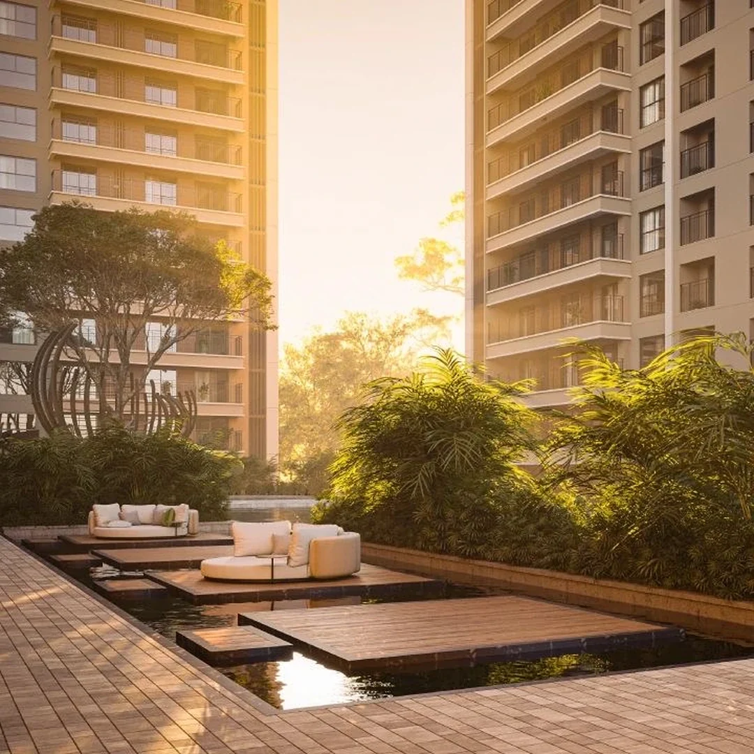 SOBHA Crescent outdoor deck